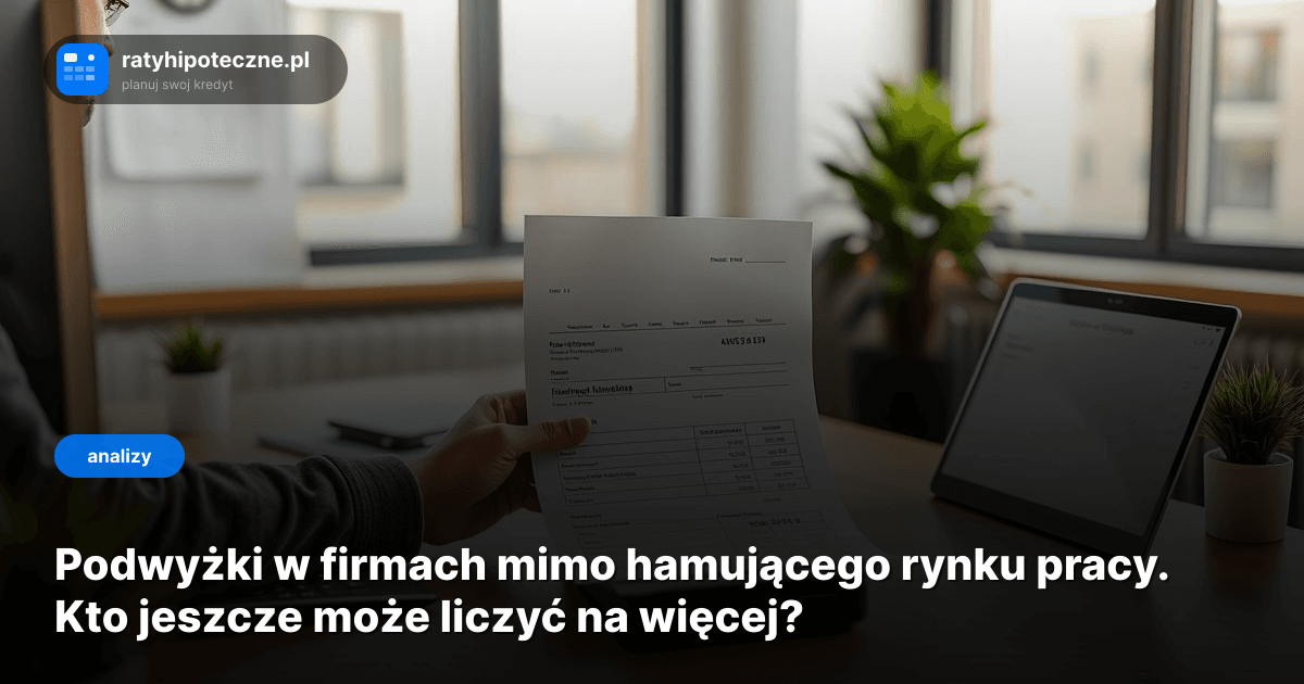 Podwyżki w firmach mimo hamującego rynku pracy. Kto jeszcze może liczyć na więcej?